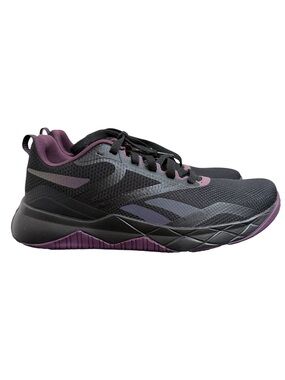 Reebok NFX Trainer Cross Training Gym Shoes Black Plum Women’s Size 9.5